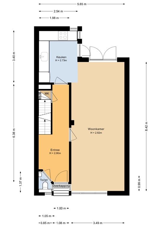 mediumsize floorplan